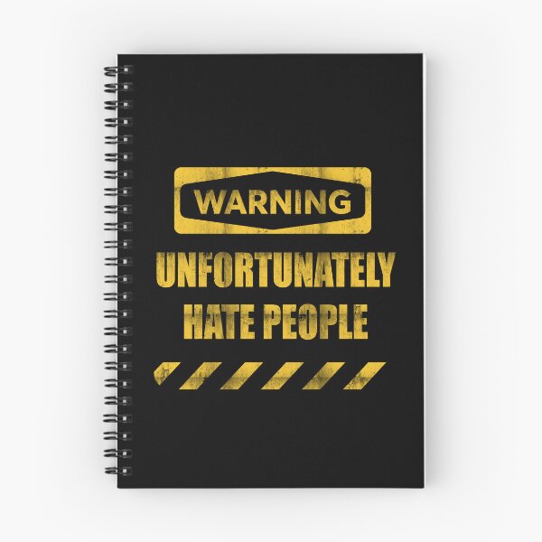 Item preview, Funny T-Shirt and Funny Sticker Negative Vibe Hate People Warning Sign  designed and sold by tuapekkong2001.