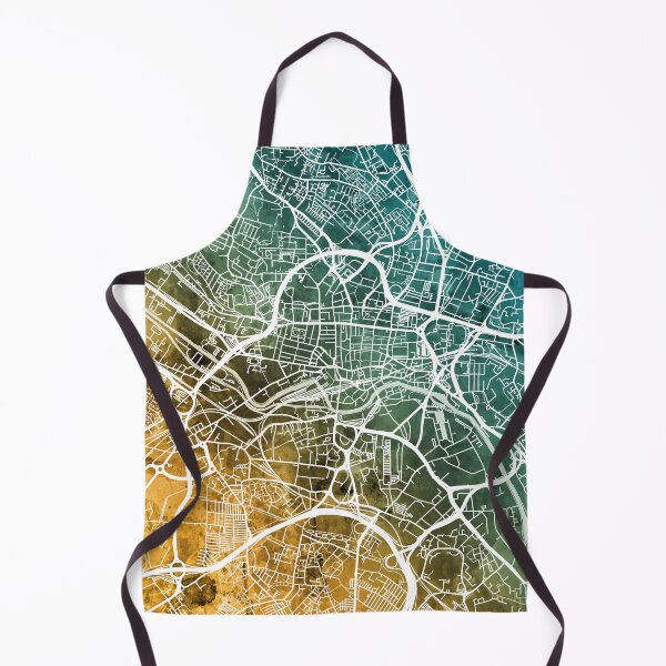 Item preview, Leeds England Street Map designed and sold by ArtPrints.