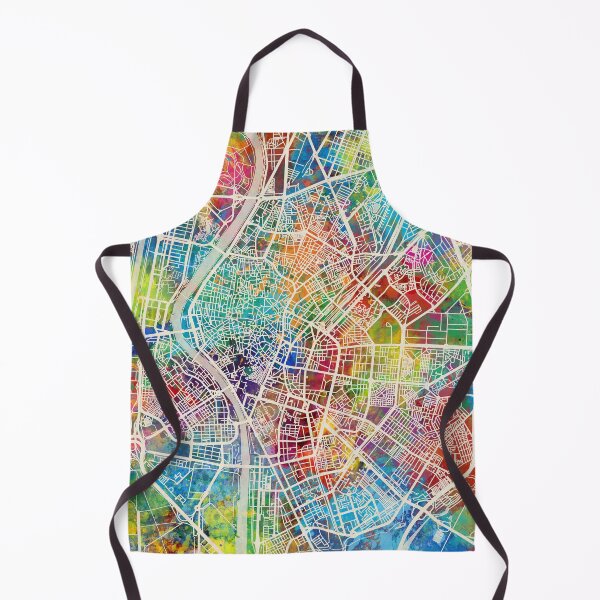 Item preview, Sevilla Spain City Map designed and sold by ArtPrints.