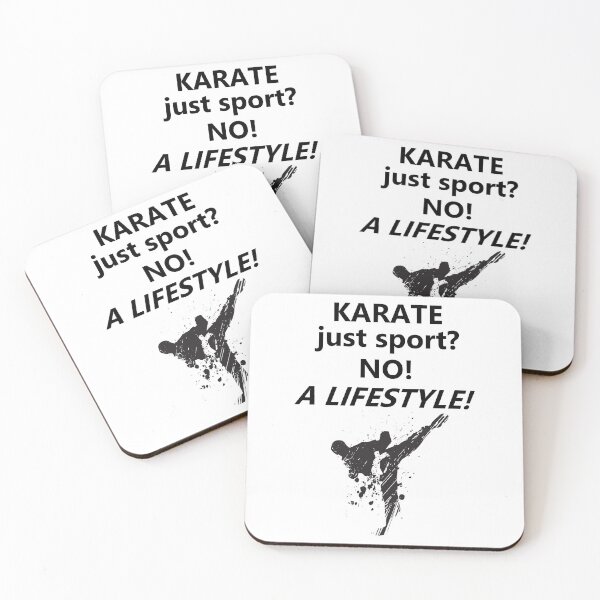 Item preview, karateka designed and sold by KYUBE.