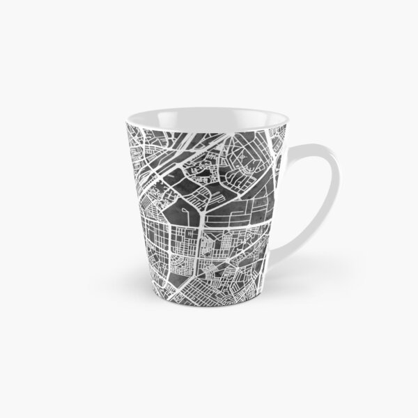 Vista previa del artículo con la obra «Sevilla Spain City Map», diseñado y vendido por ArtPrints.