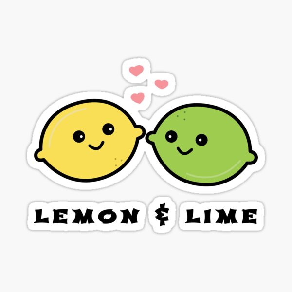 Happy Lemon & Lime Sticker