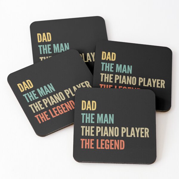 Item preview, The Dad The Man The Piano Player The Legend Essential T-Shirt designed and sold by nylaphilli.