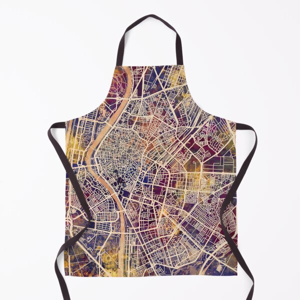 Item preview, Sevilla Spain City Map designed and sold by ArtPrints.