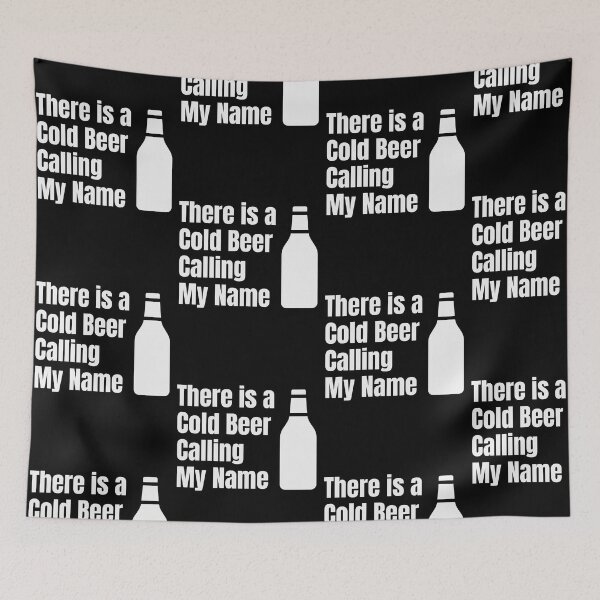 Item preview, There is a Cold Beer Calling My Name Buddy Zero Carbs Beer  designed and sold by Africrafts.