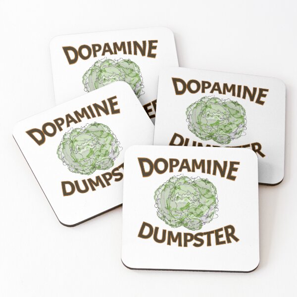 Item preview, Dopamine Dumpster - Iceberg Lettuce - watercolour graphic text  designed and sold by Dopamine Dumpster.