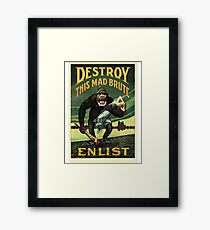Enlist WWII Framed Print