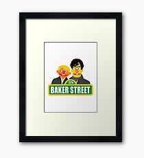 221B Baker Street - Sherlock Framed Print