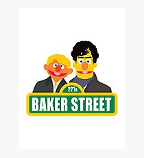 221B Baker Street - Sherlock Photographic Print