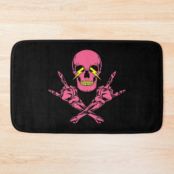 Item preview, Rock On Skeleton | Pink Rock On Skeleton designed and sold by DAFIN.