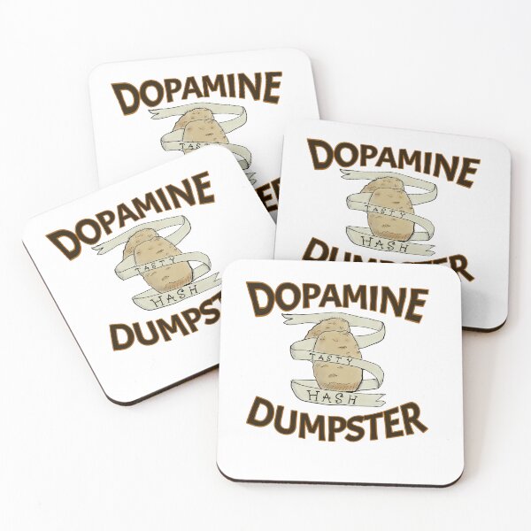 Item preview, Dopamine Dumpster - Hashbrowns - Tasty Hash graphic text designed and sold by Dopamine Dumpster.
