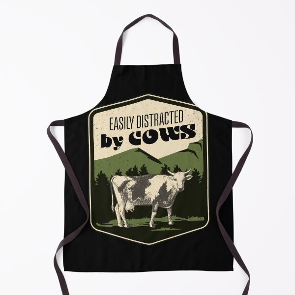 Item preview, Easily distracted by Cows, Farming cute calf funny farmers design milking cows designed and sold by Cheeky Companions.