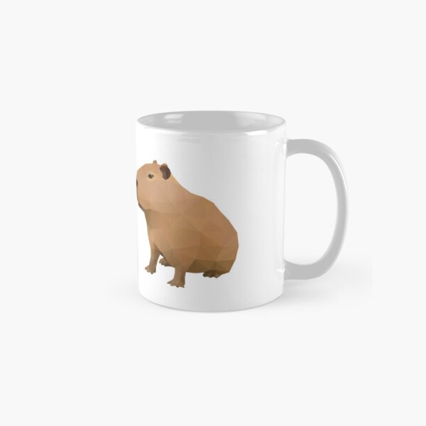 Respect The Capybara Funny Rodent Capibara Coffee Mug DIY Custom Ceramic  Milk Tea Mug Cups And Mugs