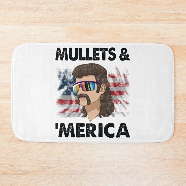 Item preview, Mullets & Merica designed and sold by Bendthetrend.