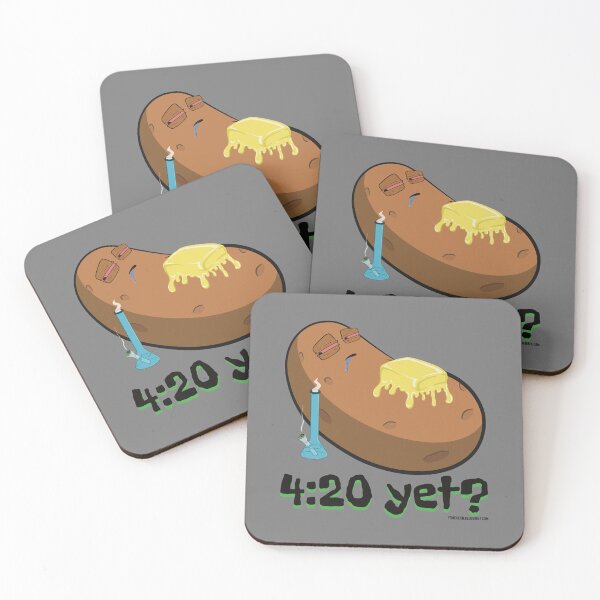 Item preview, Stoned baked potato cartoon-420 yet designed and sold by YomeHayin.