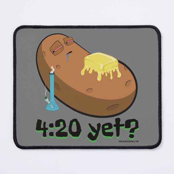 Item preview, Stoned baked potato cartoon-420 yet designed and sold by YomeHayin.