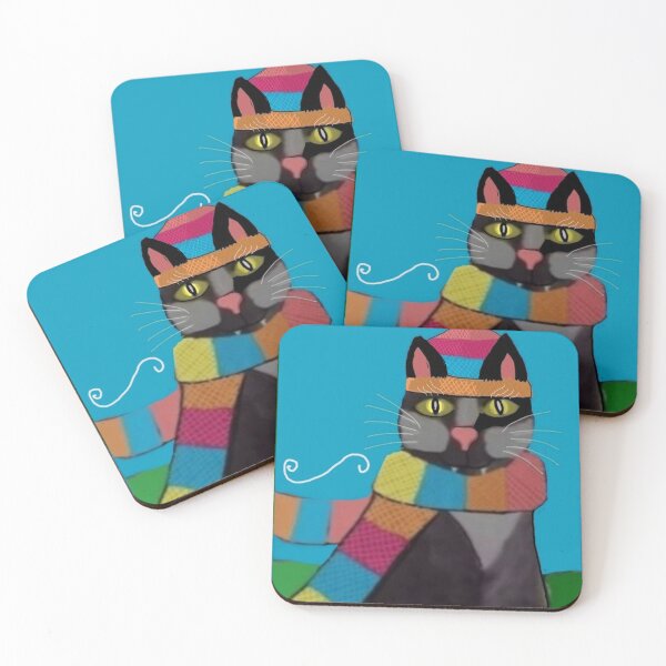Item preview, Winter dressed Cat designed and sold by Creat1ngs.