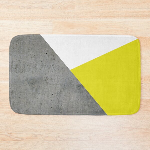 Item preview, Concrete grey and yellow geometric background designed and sold by by-jwp.