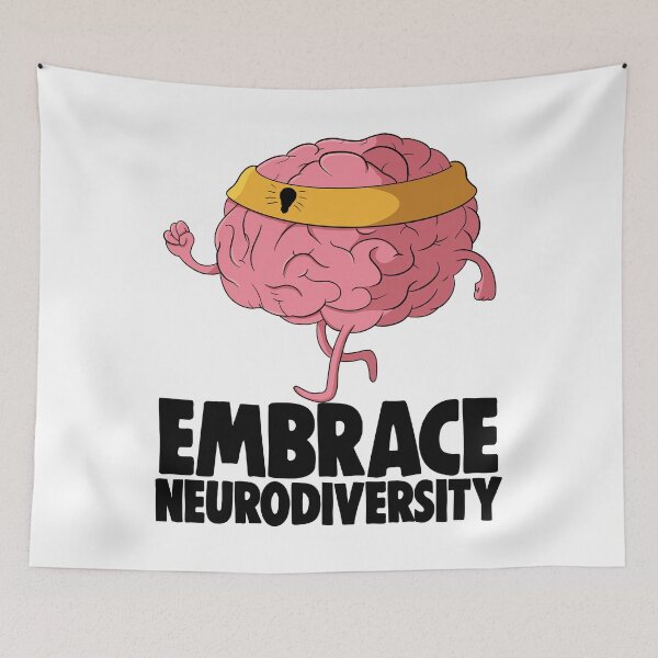 Item preview, Embrace Neuro-Diversity designed and sold by Bendthetrend.
