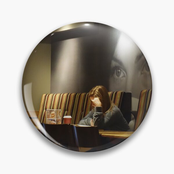 Item preview, Girl reading in a café designed and sold by Richmondie.