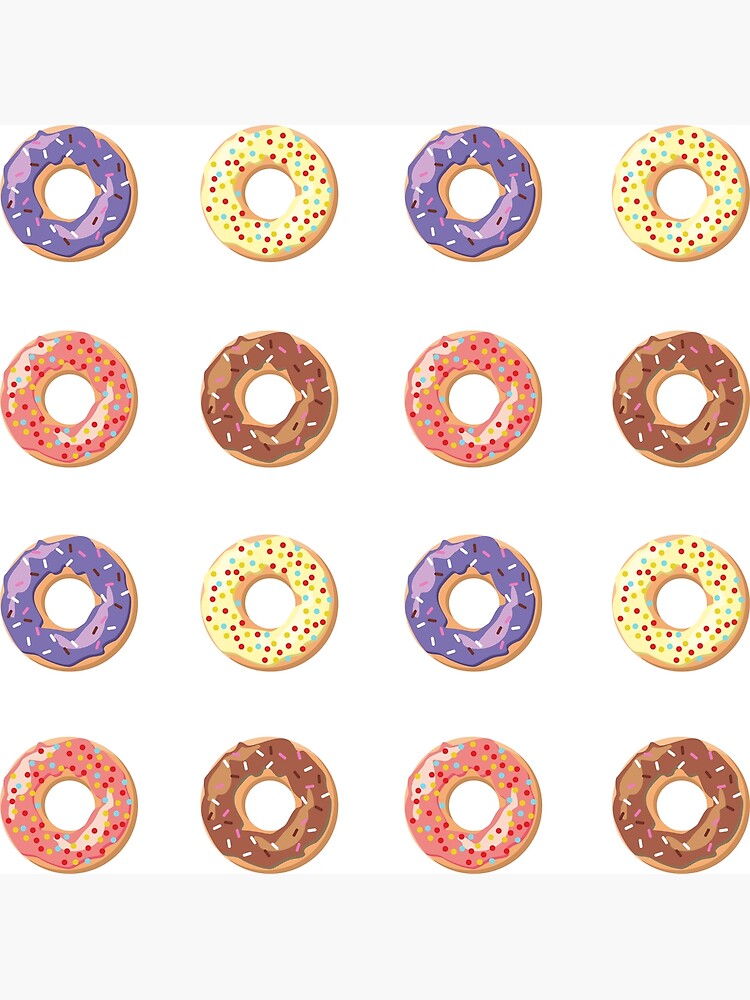 "Donuts" Poster for Sale by stewask8 Redbubble