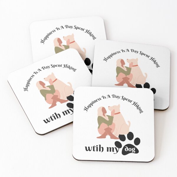 Item preview, Happiness Is A Day Spent Hiking wtih my dog designed and sold by laiil.