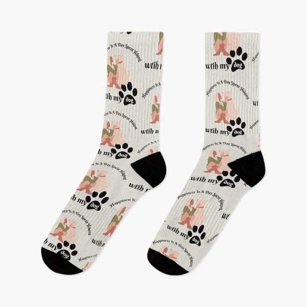 Item preview, Happiness Is A Day Spent Hiking wtih my dog designed and sold by laiil.