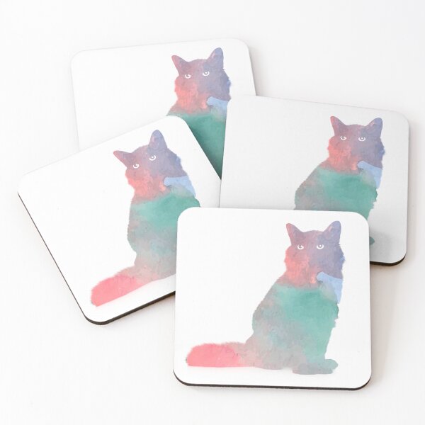 Item preview, Aquarel cat designed and sold by Liegnum.