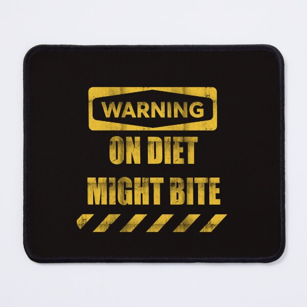 Item preview, Warning! On Diet. Warning Sign T Shirt & Stickers designed and sold by tuapekkong2001.