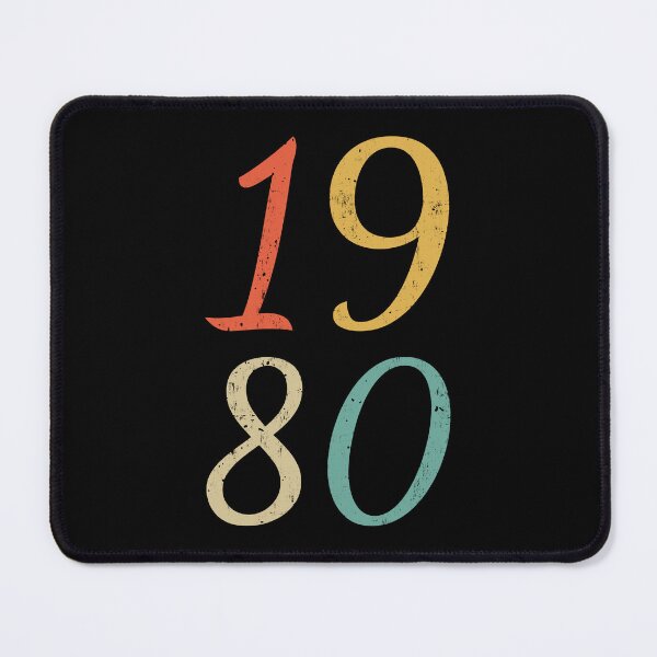 Item preview, Classic Vintage Style 1980 Birthday Distressed designed and sold by MSA-42.