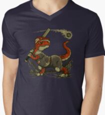 Fight The Asteroid Men's V-Neck T-Shirt