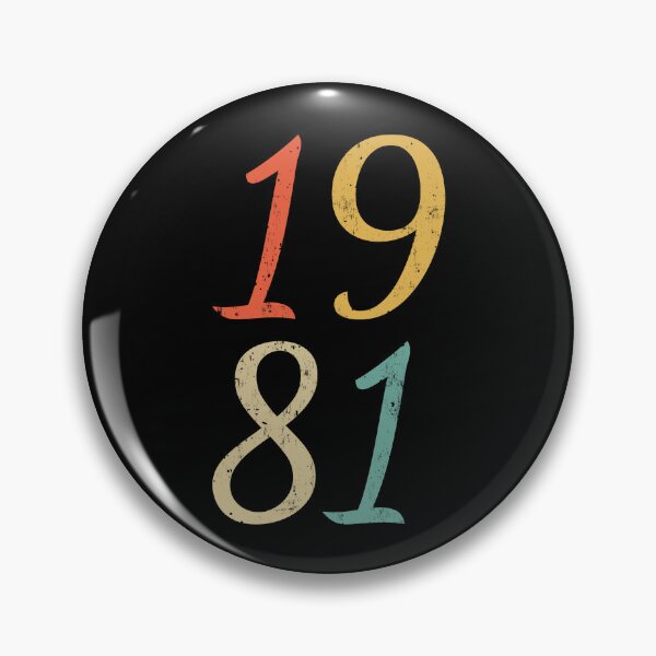 Item preview, Classic Vintage Style 1981 Birthday Distressed designed and sold by MSA-42.