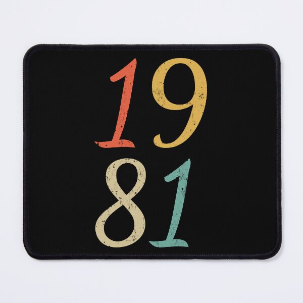 Item preview, Classic Vintage Style 1981 Birthday Distressed designed and sold by MSA-42.