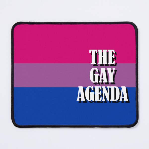 Item preview, The Gay Agenda - Bisexual Flag designed and sold by incloudines.
