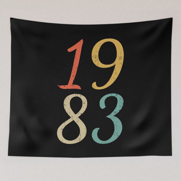 Item preview, Classic Vintage Style 1983 Birthday Distressed designed and sold by MSA-42.