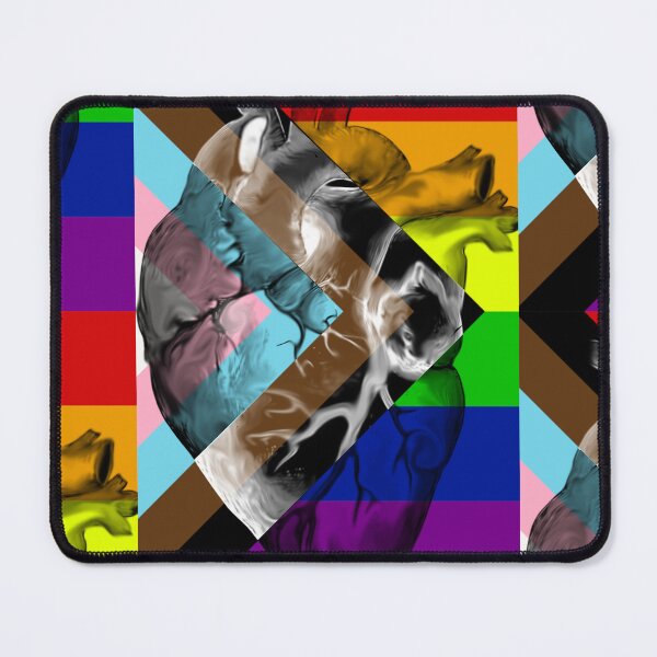 Item preview, Progress LGBT Pride Flag . Anatomic Heart designed and sold by incloudines.