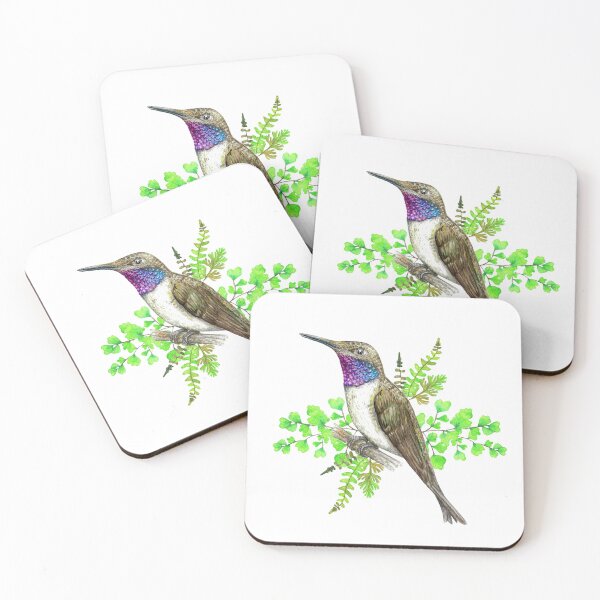 Item preview, Arica hummingbird and ferns designed and sold by SandraHaro.
