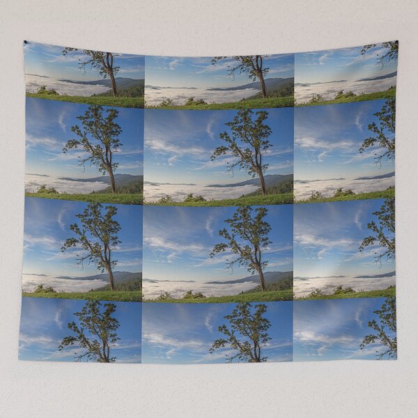 Item preview, USA. Virginia. Blue Ridge Parkway. Lone Tree in the Ocean of Clouds. designed and sold by vadim19.