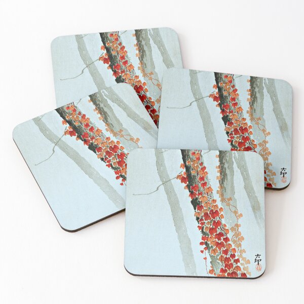 Item preview, Red ivy (1900 - 1930) by Ohara Koson (1877-1945) designed and sold by RyanCaudell.