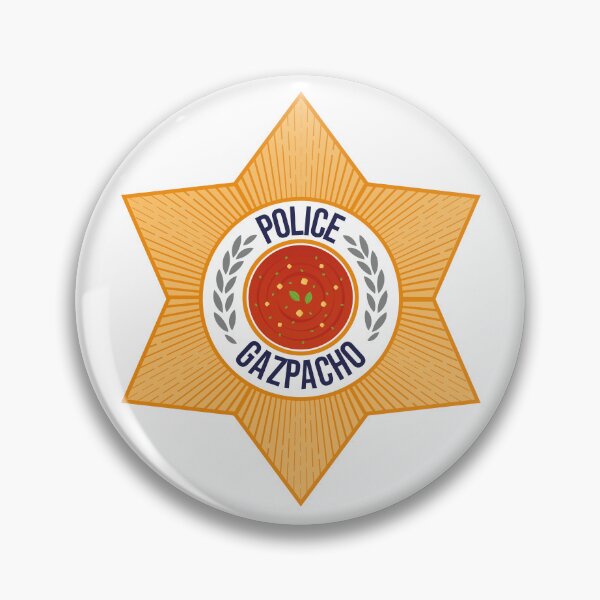 Item preview, Gazpacho Police Sheriff star designed and sold by Z0nked.