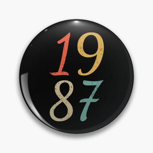 Item preview, Classic Vintage Style 1987 Birthday Distressed designed and sold by MSA-42.