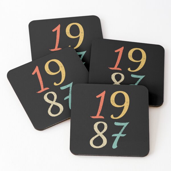Item preview, Classic Vintage Style 1987 Birthday Distressed designed and sold by MSA-42.
