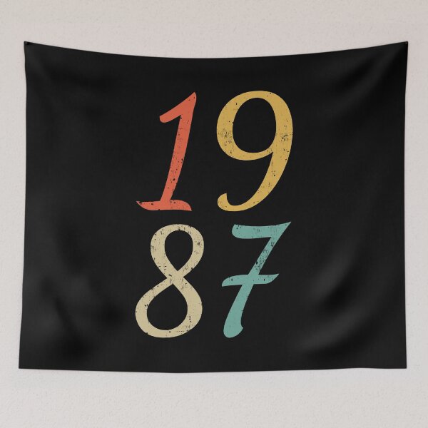 Item preview, Classic Vintage Style 1987 Birthday Distressed designed and sold by MSA-42.