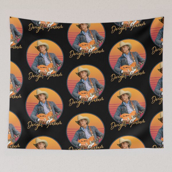 Item preview, Retro Dwight Yoakam Vaporwave Style designed and sold by RetroOutlaw.