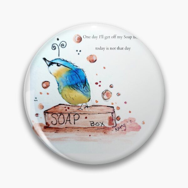 Item preview, Soap Box- One Day I'll get off my Soap Box- Birds of a Feather designed and sold by Kimberly McGrath.