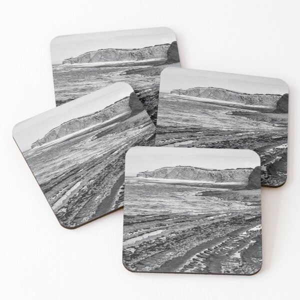 Item preview, Kilve Beach Somerset England UK Monochrome designed and sold by MaclarenPhoto.