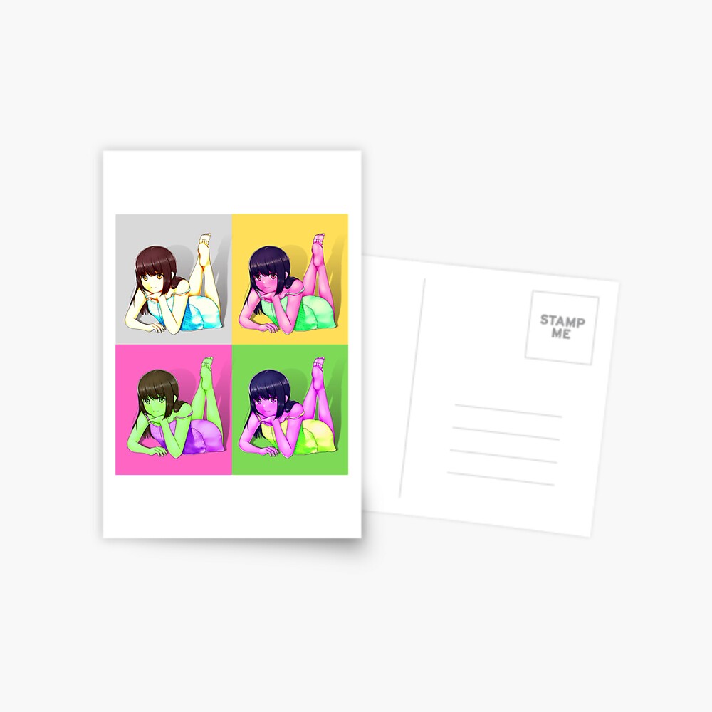 Aesthetic Anime Girl Pfp Postcard for Sale by Cute-World