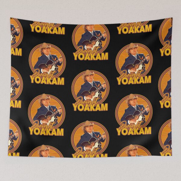 Item preview, Dwight Yoakam 70s Aesthetic Style Fan Art designed and sold by RetroOutlaw.