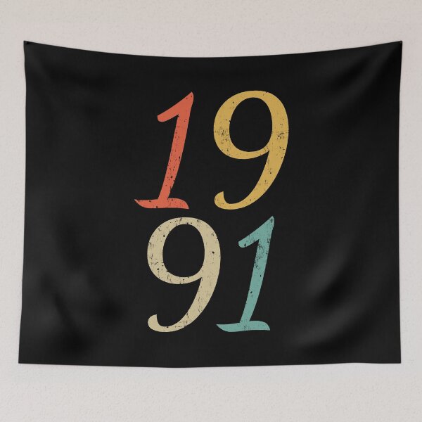 Item preview, Classic Vintage Style 1991 Birthday Distressed designed and sold by MSA-42.