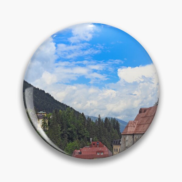 Item preview, church and buildings in Bad Gastein Austria designed and sold by goceris.